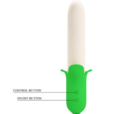 Vibratore Silicone Banana Knight Pretty Love con 7 vibrazioni intense
